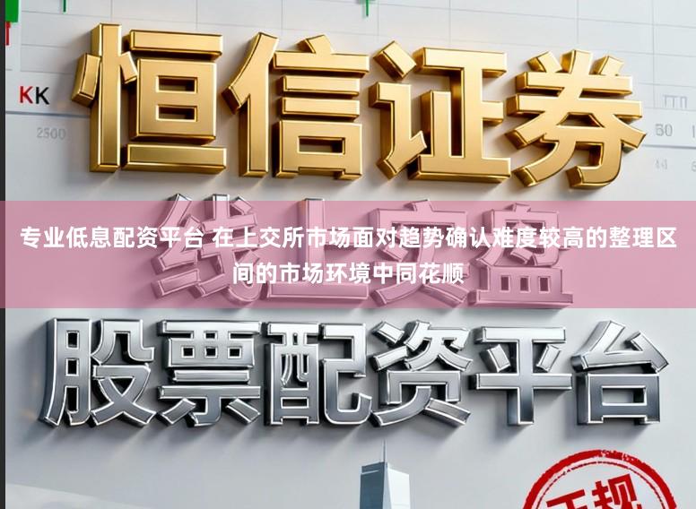 专业低息配资平台 在上交所市场面对趋势确认难度较高的整理区间的市场环境中同花顺