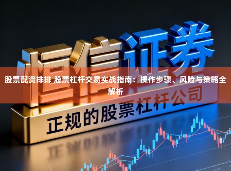 股票配资排排 股票杠杆交易实战指南：操作步骤、风险与策略全解析